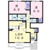 サニーヒル今津Ⅱの間取り画像