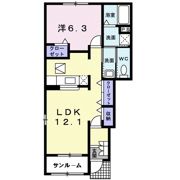 ファミール ハウスⅥの間取り画像