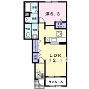 ファミール ハウスⅥの間取り画像