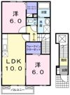 ヴィラ・サンリットの間取り画像