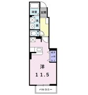 ソルシェール和泉中央Ⅱの間取り画像