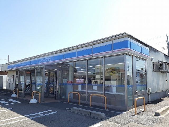 近くのローソン能代西赤沼店まで444m(徒歩6分)