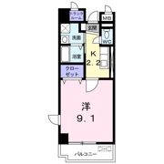 プラシード カーサの間取り画像