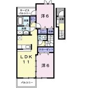 ネオ・アースAの間取り画像