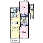 ネオ・アースBの間取り画像