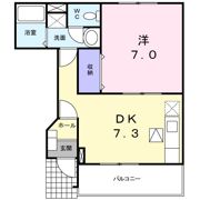 ブリーゼSK・Ⅱの間取り画像