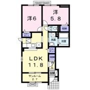 ディーヴァ・ハピネスの間取り画像