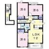 シャノアール 中迫の間取り画像