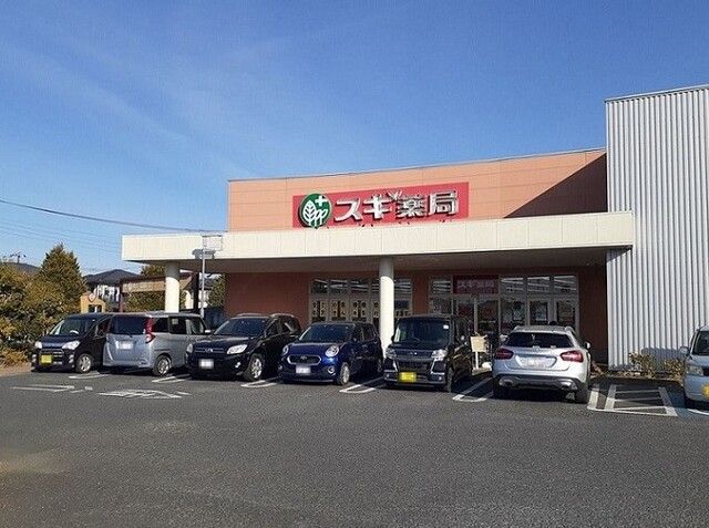 近くのスギ薬局伊奈店まで620m（徒歩8分）