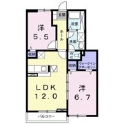 クリアネス F Ⅰの間取り画像