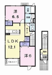 マリンスカイCの間取り画像