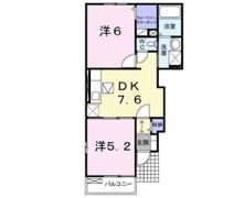 カーサ・カルム Bの間取り画像