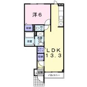 ノースパレスの間取り画像