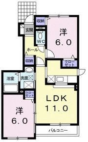 クレメント スクエアの間取り画像