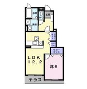ヒルズ住吉 Aの間取り画像