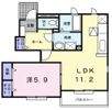 ミルトB （mild）の間取り画像