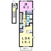 クラーベル志貴の間取り画像
