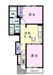 レイクノージュの間取り画像