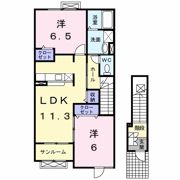 シュティルラント Ⅱの間取り画像