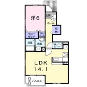 ミルフィーユ弐番館の間取り画像