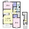 クレメントBの間取り画像