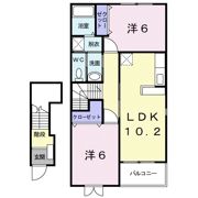ボーヴィラージュの間取り画像