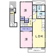 サン フォーリストBの間取り画像