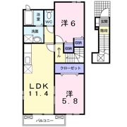 サン フォーリストBの間取り画像