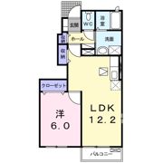 ソレアード Ⅱの間取り画像