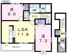 サンリット タウンDの間取り画像