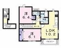 アルモニーAの間取り画像