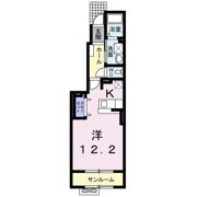 サン グロリア 春日山の間取り画像