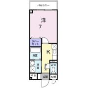 アサテラスⅢの間取り画像