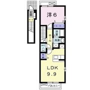 サンパティークⅠの間取り画像