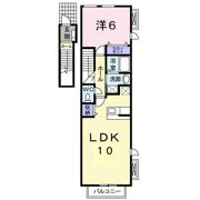 メゾンヌーベルの間取り画像