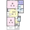 ヴィラ・かたかご Ⅲの間取り画像