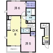 ヴィラ・かたかご Ⅲの間取り画像