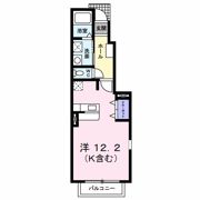 ソレアード朽網Ⅰの間取り画像