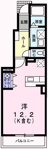 エスポワールの間取り画像