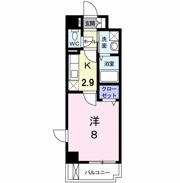 フラット Fの間取り画像