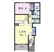 フローリア漣2号館の間取り画像