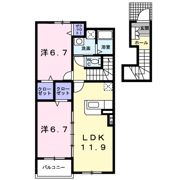 フローリア漣3号館の間取り画像