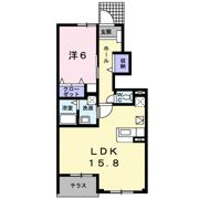 フローリア漣4号館の間取り画像