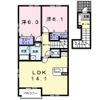 フローリア漣4号館の間取り画像