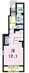 サンライズ 倉吉の間取り画像