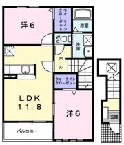 ルーエの間取り画像