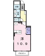 カーサ・ソーレ Aの間取り画像