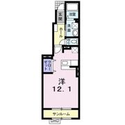 フレスコ・ポルト1番館の間取り画像