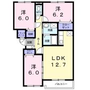 ハッピーロードの間取り画像