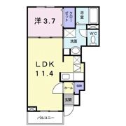ライン・テラの間取り画像